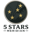 5 stars Meridian logo 190x190